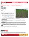 Foliar Fertilization